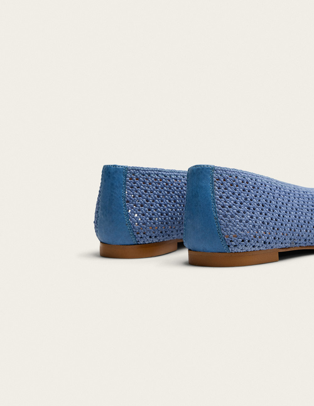 Ballerines Mahi - Tressé bleu