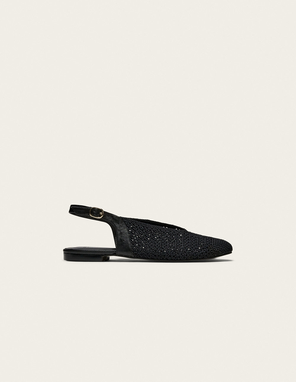 Ballerines Mahana - Tressé noir