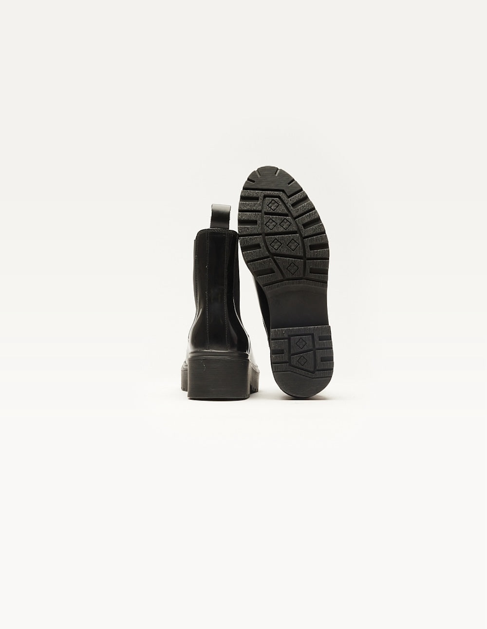 Bottines Flora - Cuir box noir