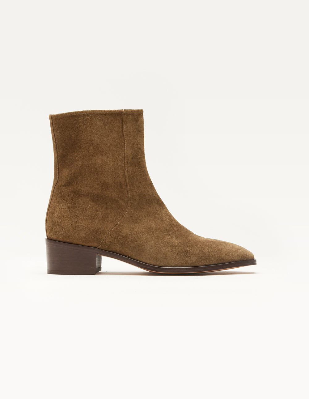 Bottines Sybille - Suède kaki