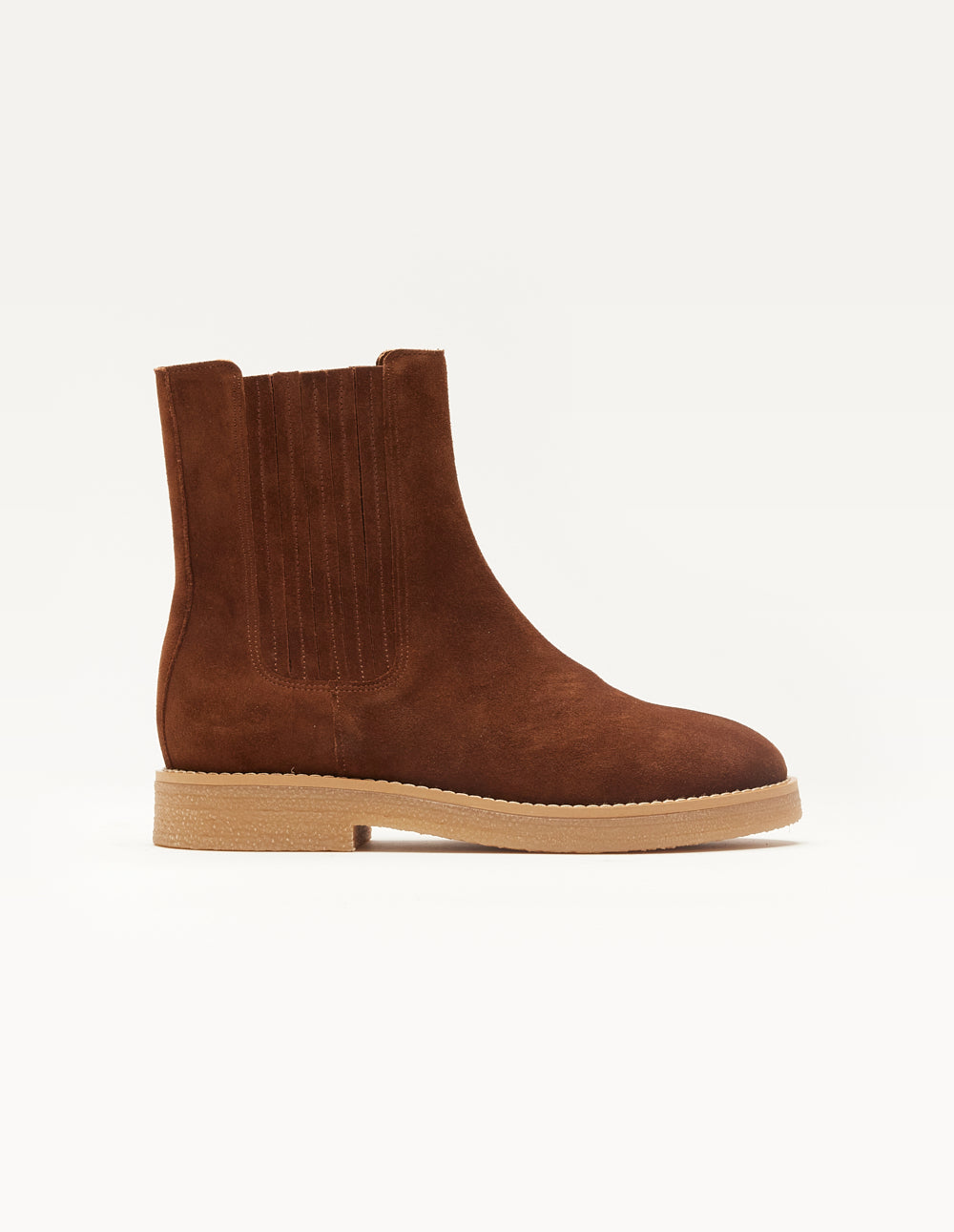 Bottines Isaure - Suède marron