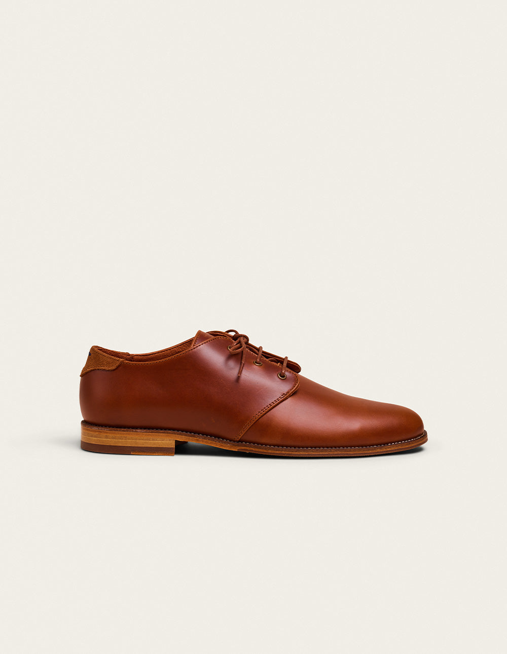 Derbies Alphonse - Cuir pull-up Miel