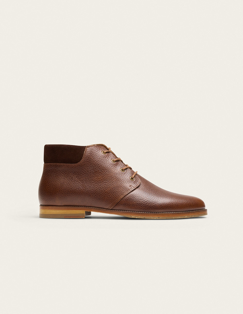 Bottines Gaultier - Pull-up Grainé Marron