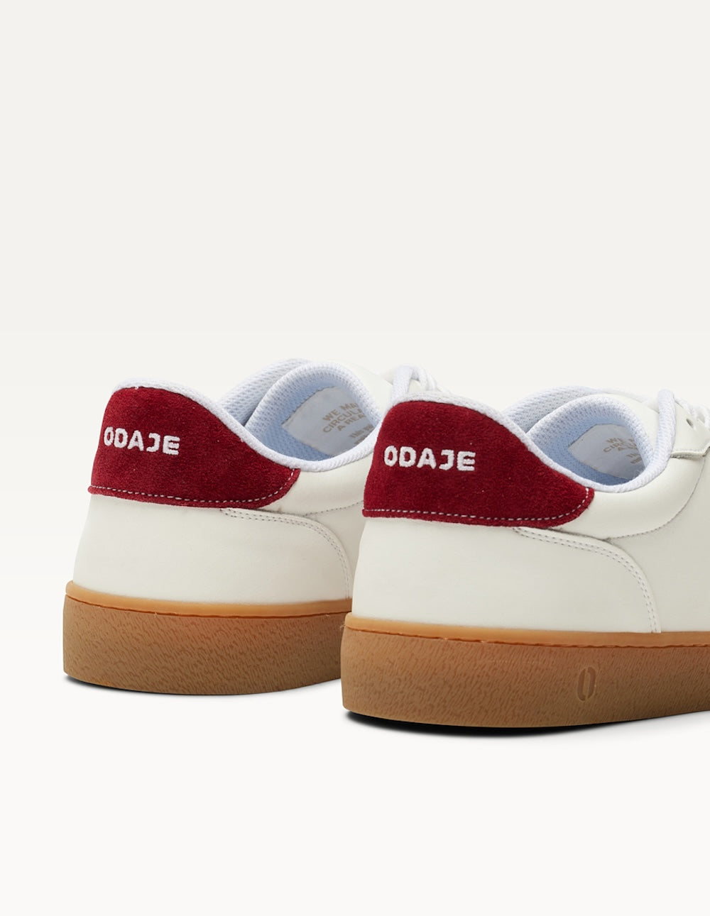 Baskets basses Lucia - Blanc bordeaux