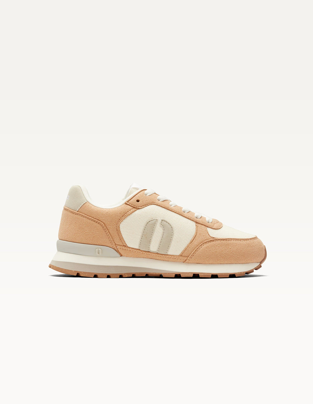Baskets basses Aline - Nude blanc