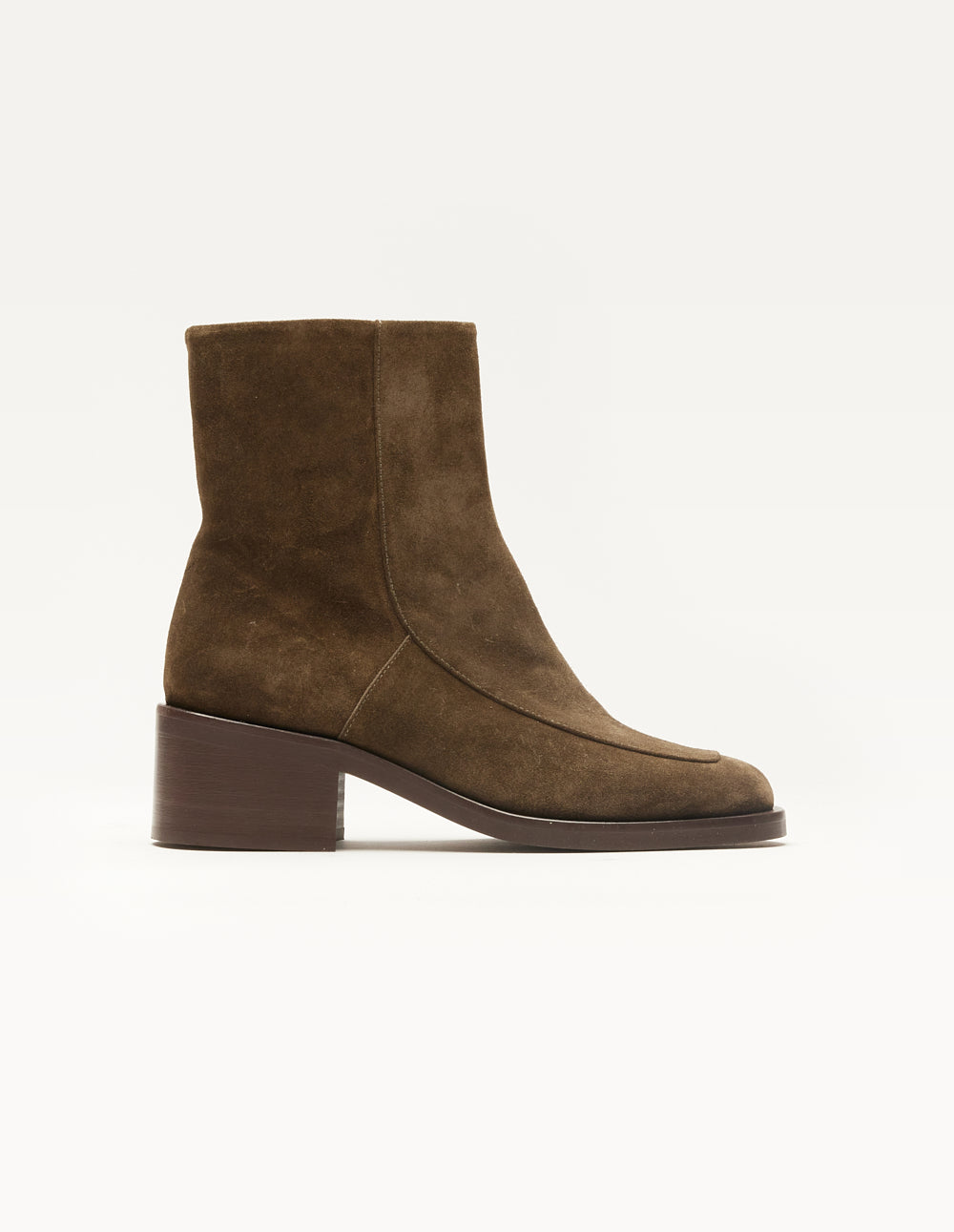 Bottines à talons Callie - Suède kaki