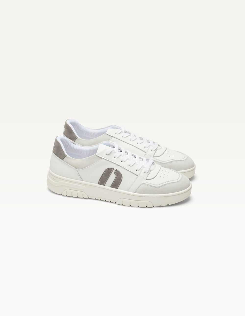 Baskets basses Nino - Blanc gris clair
