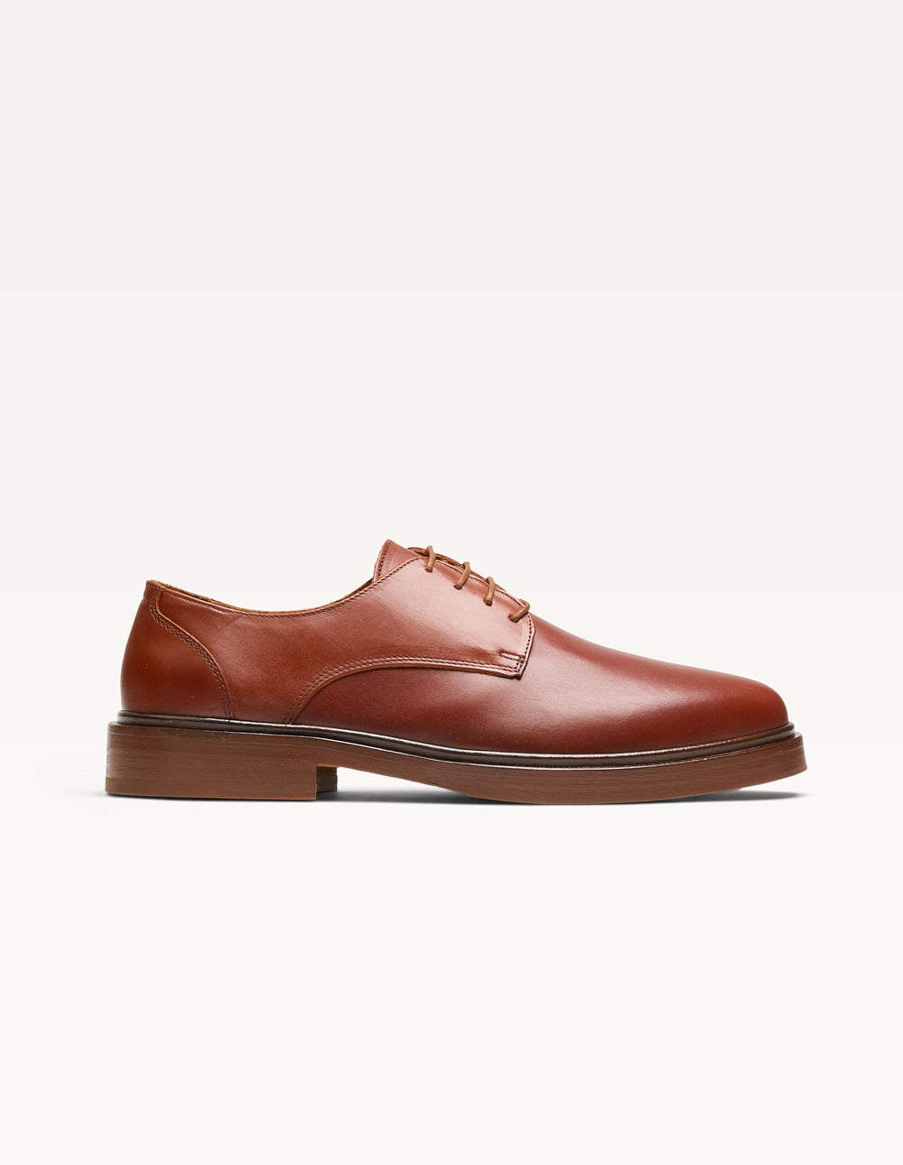 Derbies Edgar - Cuir cognac - M.Moustache becomes Odaje