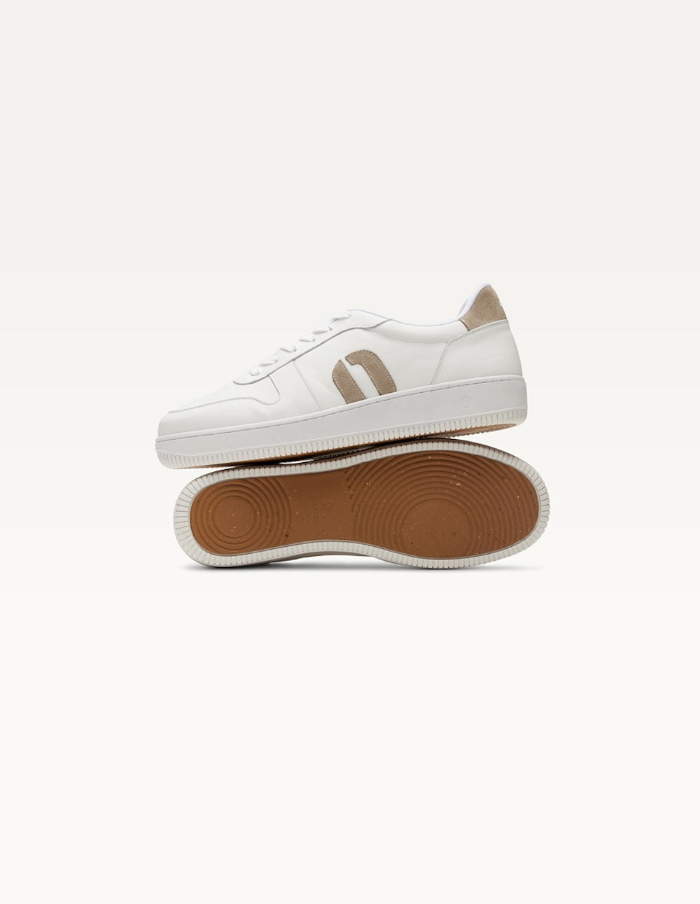 Baskets basses Matthieu - Blanc gris